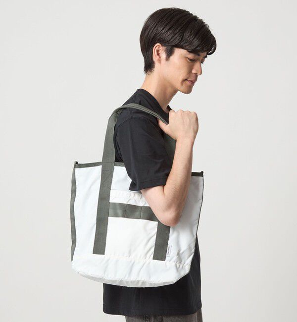 UNITED ARROWS green label relaxing「＜BRIEFING＞DUAL 2WAY トートバッグ」|トートバッグ|WHITE