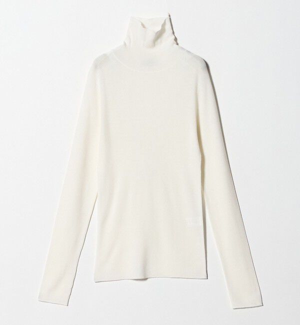 UNITED ARROWS green label relaxing「ウール シアー リブ タートルネック ニット ウォッシャブル」|ニット・セーター|