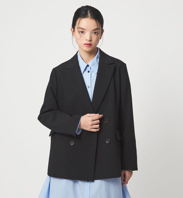 EMMEL REFINES「＜EMMEL REFINES＞EM TRダブルクロス ジャケット」|テーラードジャケット|