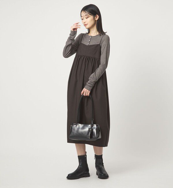 UNITED ARROWS green label relaxing「【別注】＜PROTAGONISTA＞ヘンリーネック ロングスリーブ Tシャツ」|Tシャツ・カットソー|