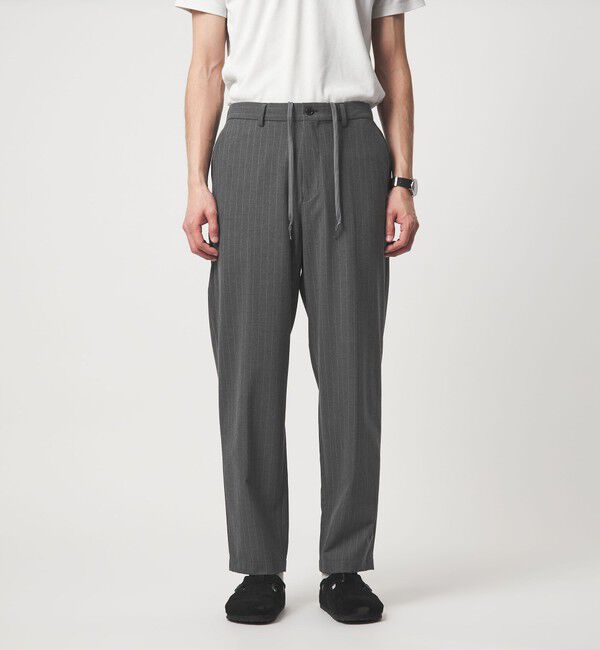 UNITED ARROWS green label relaxing「ストライプ ワイド ユーティリティパンツ W2 イージーパンツ -ストレッチ-」|その他|