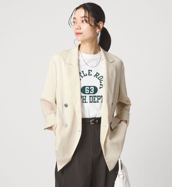 UNITED ARROWS green label relaxing「【結論シリーズ】シアーエアジャケット［size SHORTあり］」|テーラードジャケット|