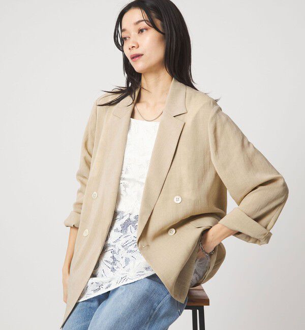 UNITED ARROWS green label relaxing「【結論シリーズ】シアーエアジャケット［size SHORTあり］」|テーラードジャケット|