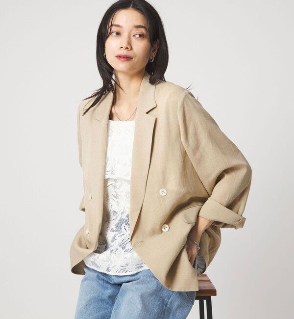 UNITED ARROWS green label relaxing「【結論シリーズ】シアーエアジャケット［size SHORTあり］」|テーラードジャケット|