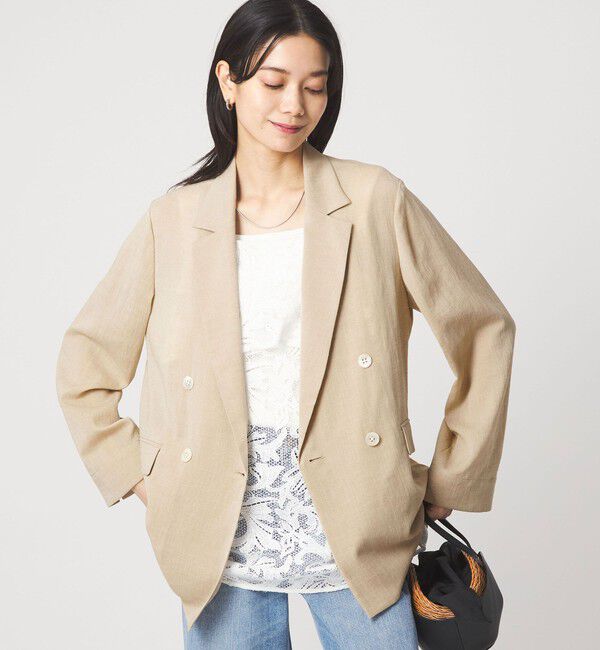 UNITED ARROWS green label relaxing「【結論シリーズ】シアーエアジャケット［size SHORTあり］」|テーラードジャケット|