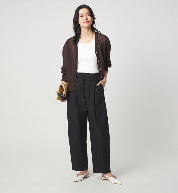 UNITED ARROWS green label relaxing「［size SHORTあり］イージー カーブ パンツ ウォッシャブル 接触冷感」|その他|