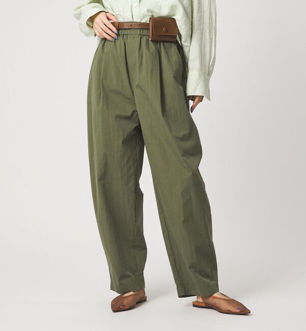 UNITED ARROWS green label relaxing「［size SHORTあり］イージー カーブ パンツ ウォッシャブル 接触冷感」|その他|