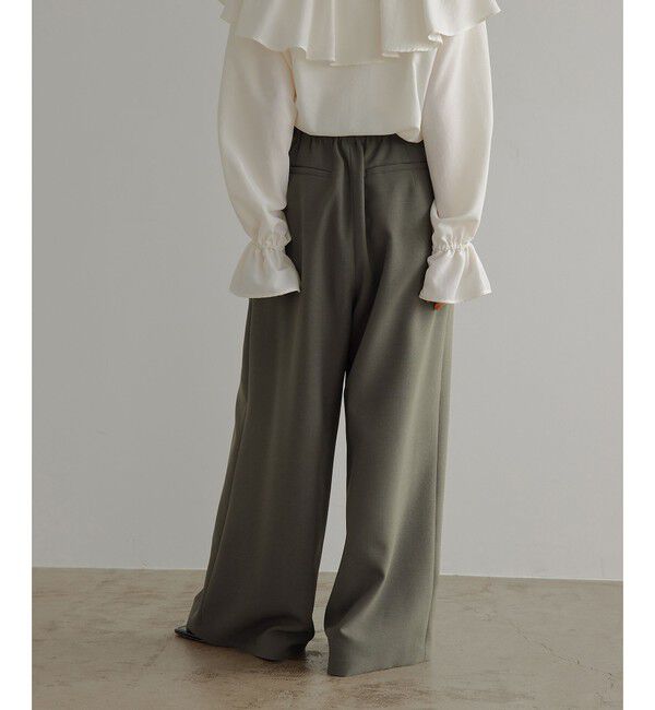 EMMEL REFINES「＜EMMEL REFINES＞EM ジプシーサップ ワイドパンツ」|チノ|