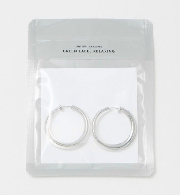 UNITED ARROWS green label relaxing「フープ イヤリング」|イヤリング|
