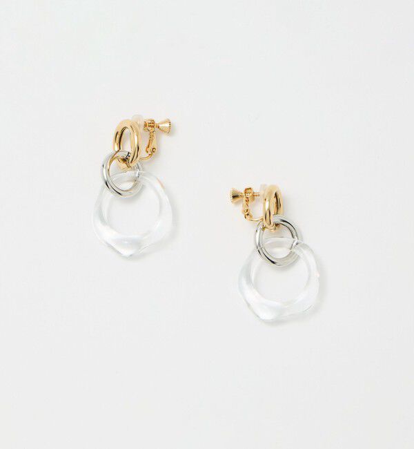 UNITED ARROWS green label relaxing「3リング イヤリング」|イヤリング|OFF WHITE