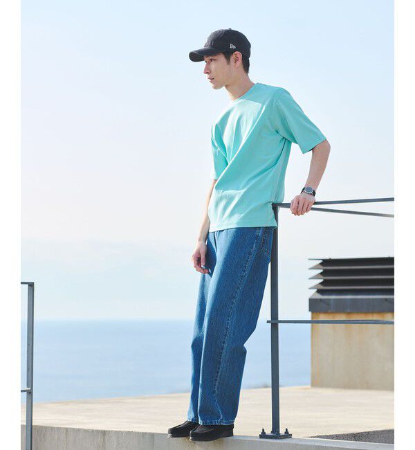 UNITED ARROWS green label relaxing「オーガニックコットン ポンチ クルーネック Tシャツ -接触冷感-」|Tシャツ・カットソー|