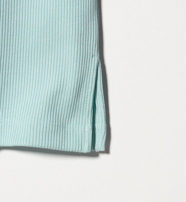 UNITED ARROWS green label relaxing「ブライトリブ ボートネック 5分袖 プルオーバー カットソー」|Tシャツ・カットソー|