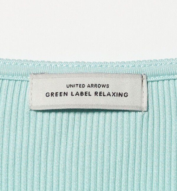 UNITED ARROWS green label relaxing「ブライトリブ ボートネック 5分袖 プルオーバー カットソー」|Tシャツ・カットソー|