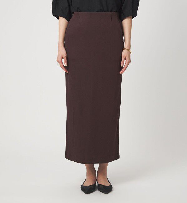 UNITED ARROWS green label relaxing「ブライトリブ タイト スカート」|タイト|