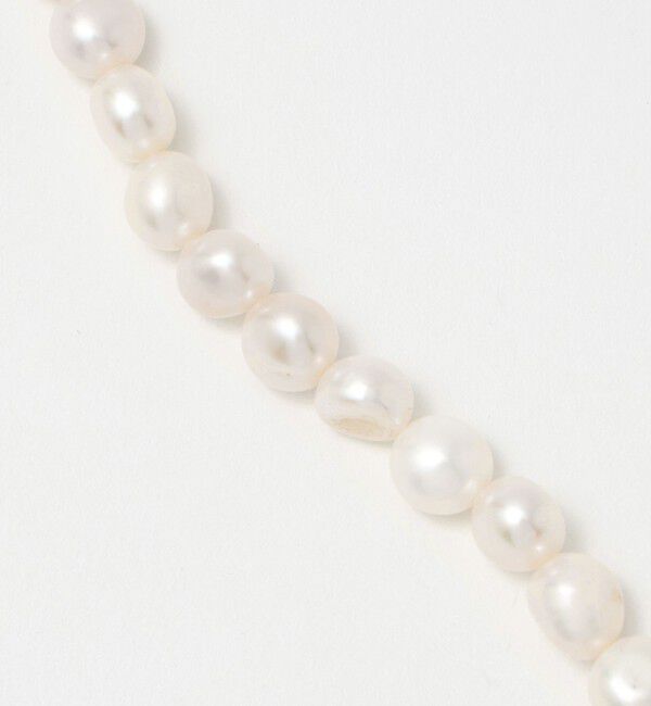 UNITED ARROWS green label relaxing「＜EO＞淡水パール オニキス ネックレス（55cm）」|ネックレス|