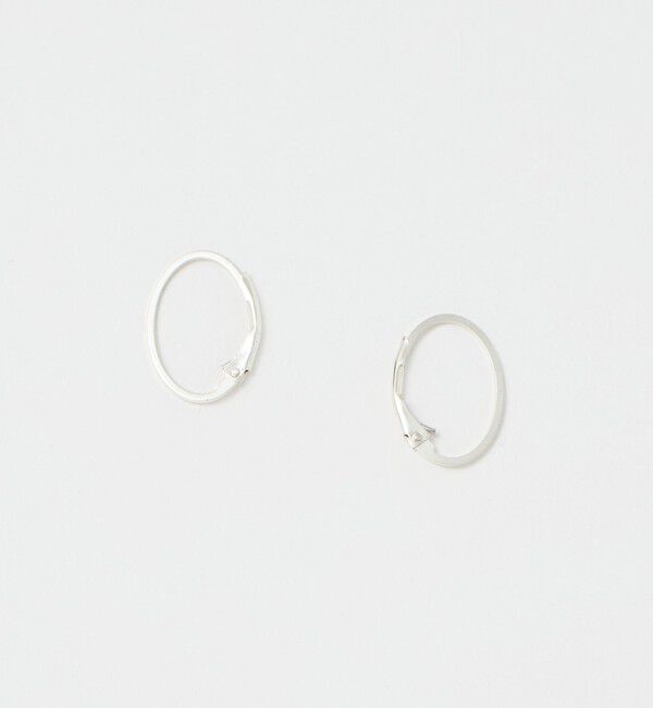 UNITED ARROWS green label relaxing「＜EO＞フープ ピアス」|ピアス|SILVER