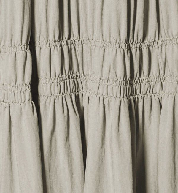 BEAUTY&YOUTH UNITED ARROWS「レーヨンブレンド シャーリング ロングスカート」|スカート|