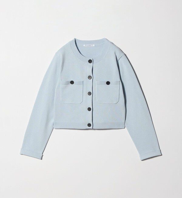 BEAUTY&YOUTH UNITED ARROWS「ポケット コンパクト カーディガン ウォッシャブル」|カーディガン|