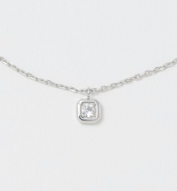 ATTISESSION「＜ATTISESSION＞ホワイトクオーツ ネックレス」|ネックレス|