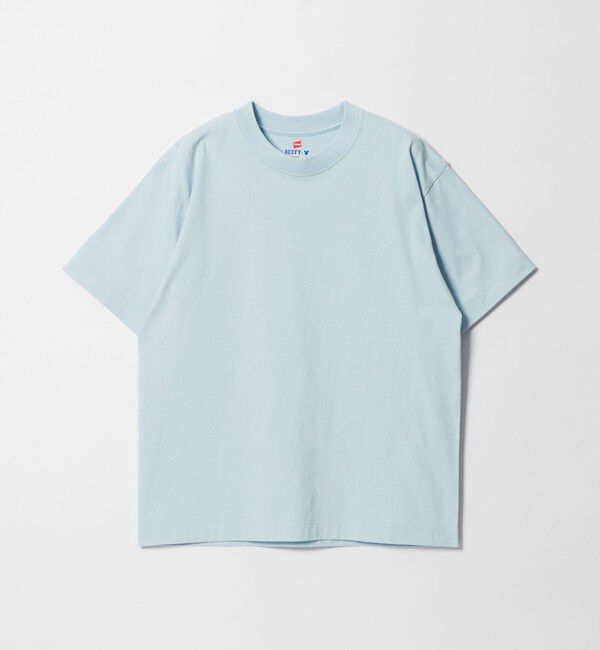BEAUTY&YOUTH UNITED ARROWS「【別注】 ＜Hanes＞ ビーフィー Tシャツ」|Tシャツ・カットソー|LT.BLUE