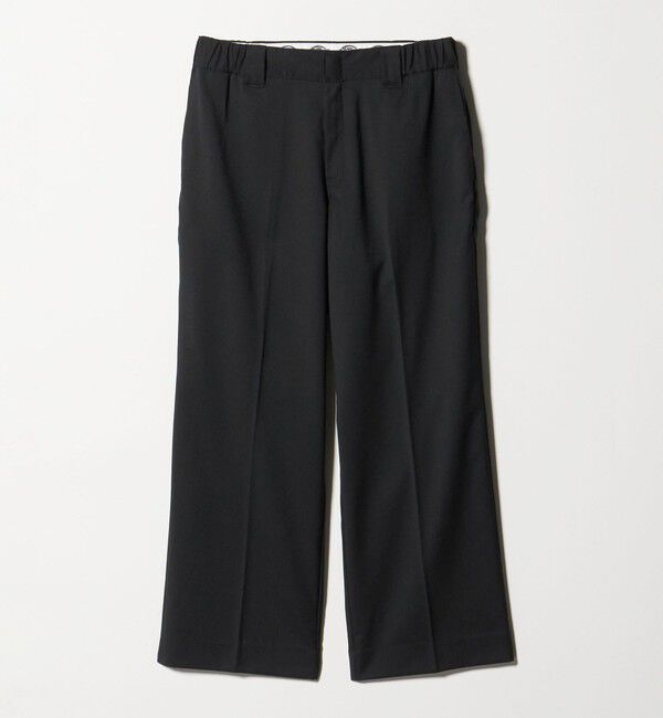 BEAUTY&YOUTH UNITED ARROWS「【別注】 ＜Dickies＞ ワイド イージー スラックス パンツ」|チノ|BLACK