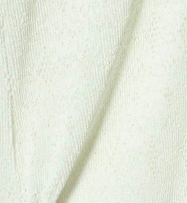 BEAUTY&YOUTH UNITED ARROWS「レースプリーツ シャツ ウォッシャブル」|カーディガン|