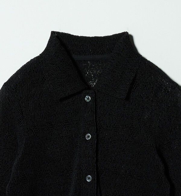 BEAUTY&YOUTH UNITED ARROWS「レースプリーツ シャツ ウォッシャブル」|カーディガン|