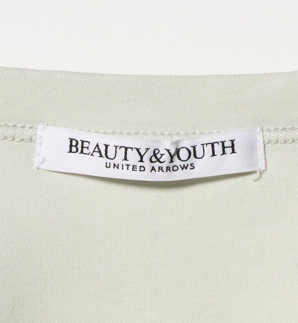 BEAUTY&YOUTH UNITED ARROWS「コットンスムース タック ショートスリーブ プルオーバー」|Tシャツ・カットソー|