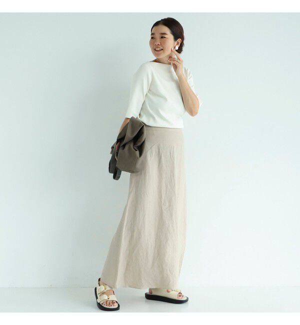 Demi-Luxe BEAMS 「シンプル ボートネックニット .M」|ニット・セーター|