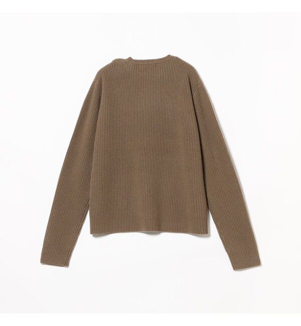 Demi-Luxe BEAMS 「extreme cashmere / YOU スリット クルーネック ニット」|ニット・セーター|