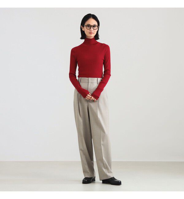 Demi-Luxe BEAMS 「リブ タートルネックニット」|ニット・セーター|