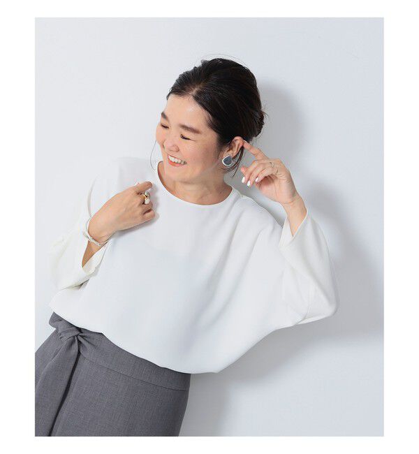 Demi-Luxe BEAMS 「LEE &times; Demi-Luxe BEAMS / ブラウスライクTOP .M」|シャツ・ブラウス|