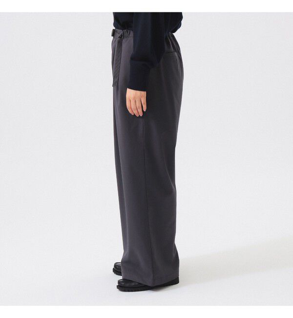 BEAMSBOY「【別注】Gramicci / 2プリーツ ワイド スラックス 25FW」|チノ|