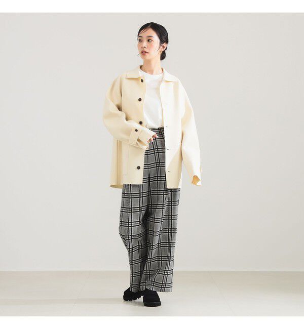 Demi-Luxe BEAMS 「BATONER / ミラノリブ カバーオール」|ブルゾン・スタジャン|