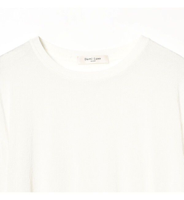 Demi-Luxe BEAMS 「コットン ナイロン デニット プルオーバー」|ニット・セーター|