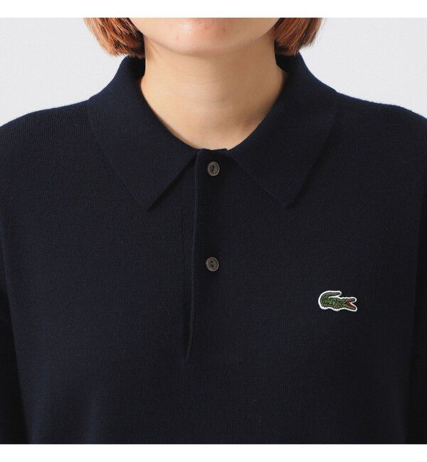 BEAMSBOY「【別注】LACOSTE / ニット ポロシャツ」|ニット・セーター|