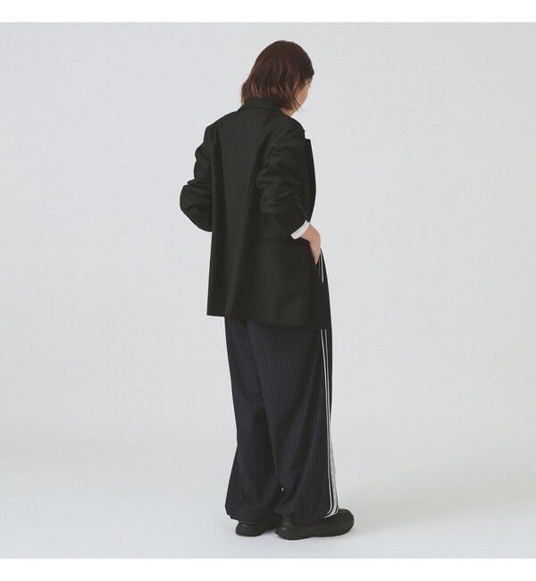 Ray BEAMS 「レースライントラックパンツ」|チノ|