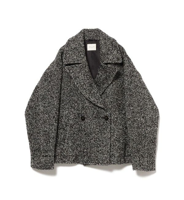 Demi-Luxe BEAMS 「ループツイード ピーコート」|ダッフルコート|