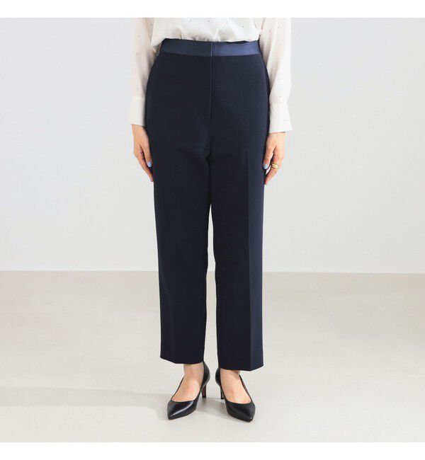 Demi-Luxe BEAMS 「ストレート クリース パンツ」|チノ|