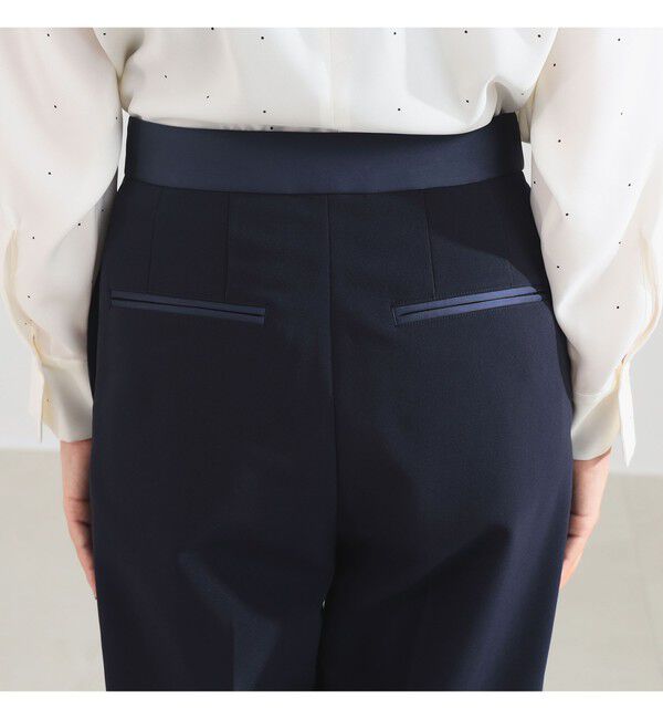 Demi-Luxe BEAMS 「ストレート クリース パンツ」|チノ|