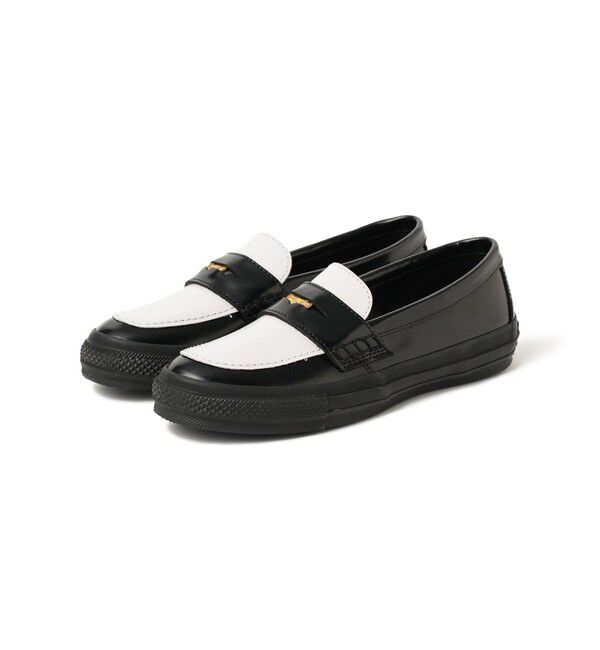 Ray BEAMS 「【WEB限定】CONVERSE / ALL STAR COINLOAFER」|スニーカー|BLK/WHT