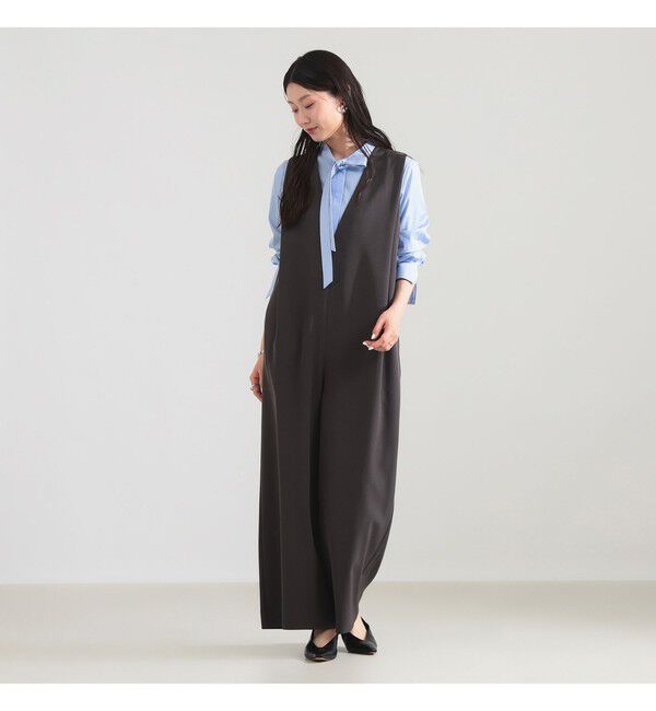 Demi-Luxe BEAMS 「ギャバジン オールインワン」|オールインワン|