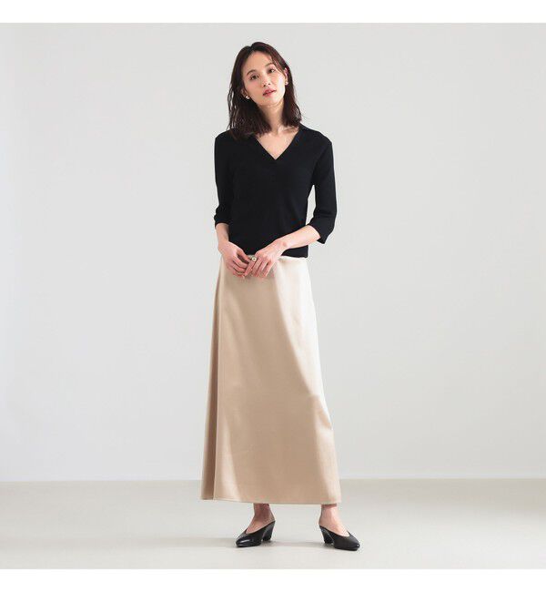 Demi-Luxe BEAMS 「16ゲージ コットン スキッパー ニット」|ニット・セーター|