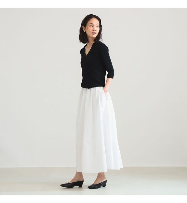 Demi-Luxe BEAMS 「16ゲージ コットン スキッパー ニット」|ニット・セーター|