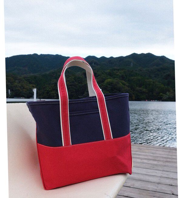 BEAMS PLUS「L.L.Bean / 別注 Deep Bottom Deluxe Boat and Tote Large」|トートバッグ|