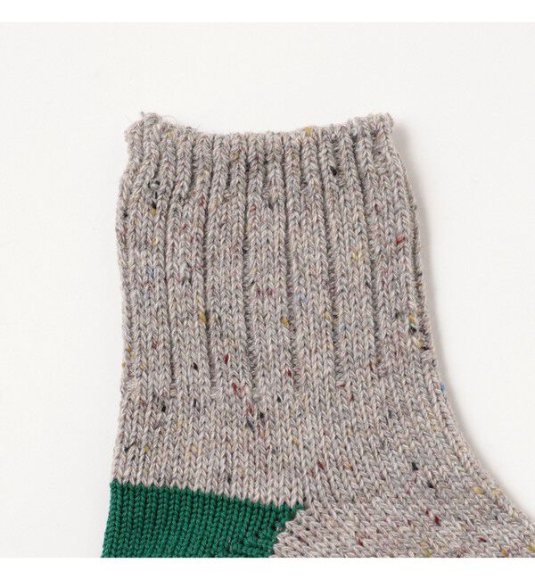 BEAMS「ネップ クォーター ソックス」|ソックス|