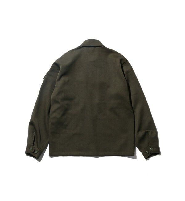 BEAMS PLUS「MIL Shirt-Jacket Wool Elastic」|ブルゾン・スタジャン|