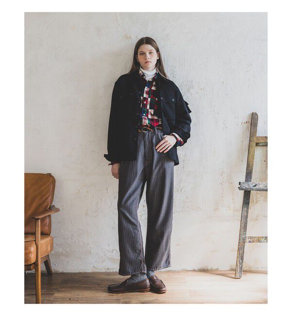 BEAMS PLUS「MIL Shirt-Jacket Wool Elastic」|ブルゾン・スタジャン|