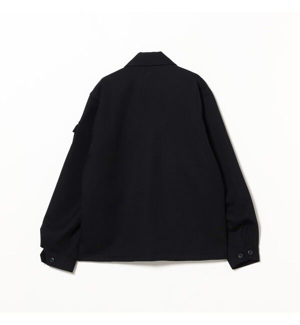 BEAMS PLUS「MIL Shirt-Jacket Wool Elastic」|ブルゾン・スタジャン|