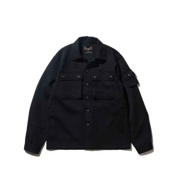 BEAMS PLUS「MIL Shirt-Jacket Wool Elastic」|ブルゾン・スタジャン|
